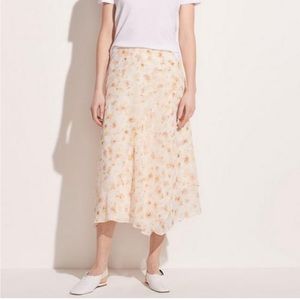NWT Vince Pressed Petal Skirt